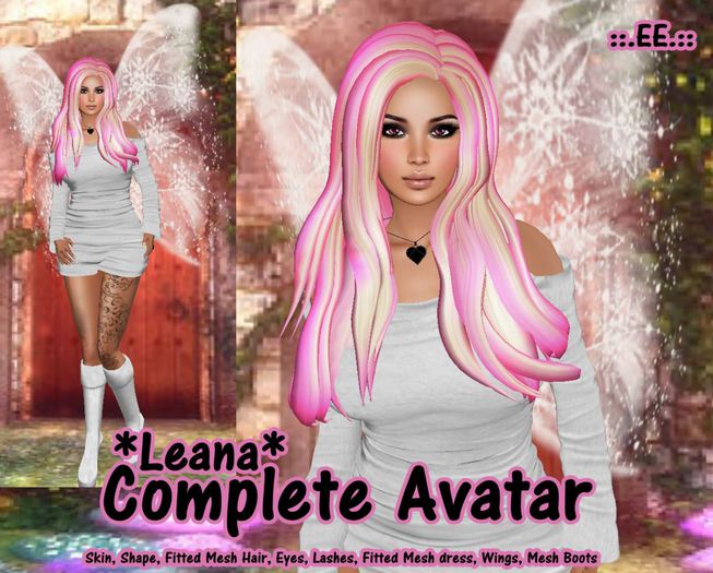 ::.EE.:: Complete Avatar *Leana* (Incl. Outfit&Wings)