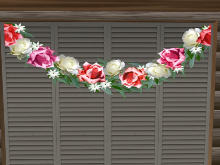 Willow & Roses Swag 2
