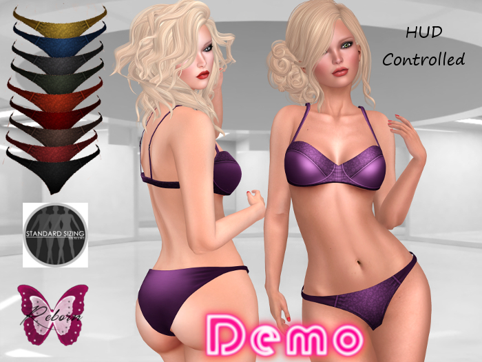 Arianna Bra and Pantys Demo