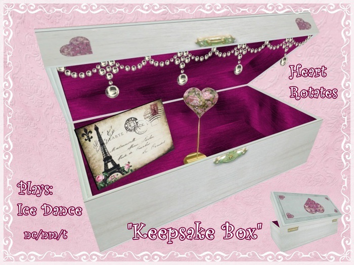 "Keepsake Box" w/music by Sej