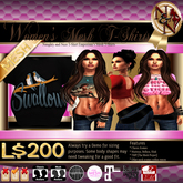 -N&N- Exclusive Belly Shirt [Swallows]