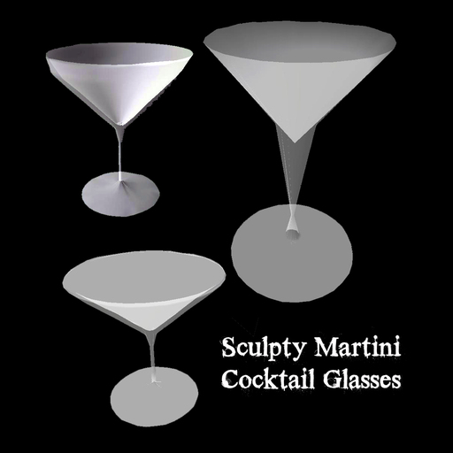 Exquisite Cocktail Glasses - Full Perm - 3-Pack