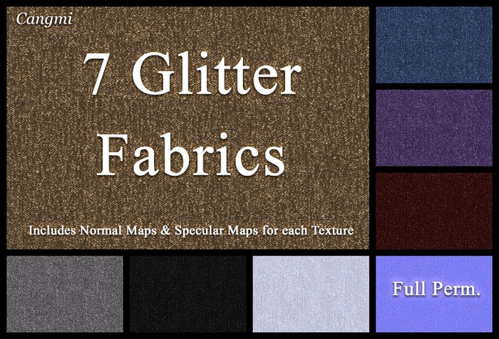 7 Glitter Fabric Textures