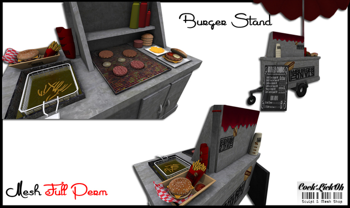 CREATEAM Burger Stand : STAND Complete