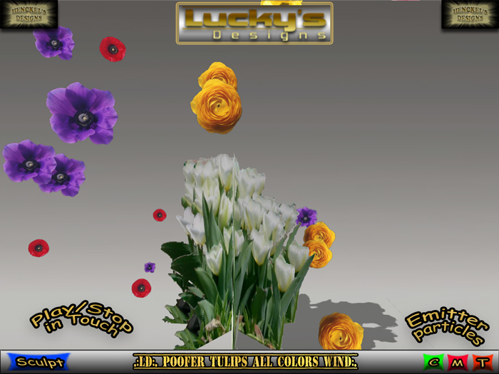 .:LD:. Poofer Tulips All Colors Wind:.