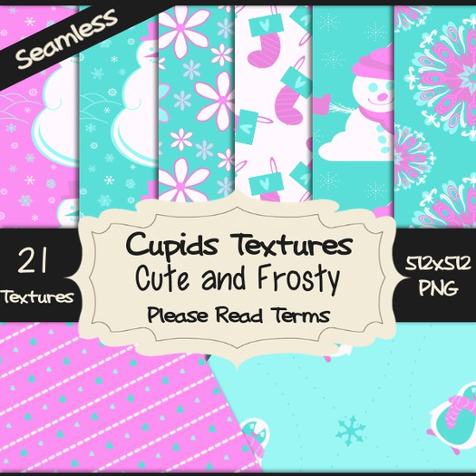 *Cupids Textures * 20 TENDERHEART