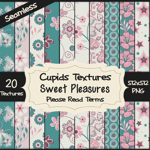 *Cupids Textures * 20 TENDERHEART