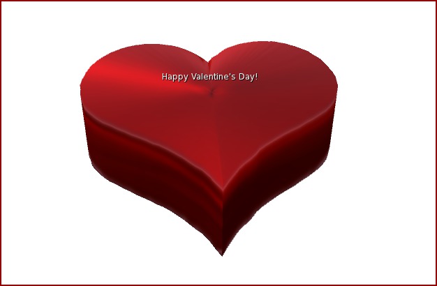 red heart giftbox