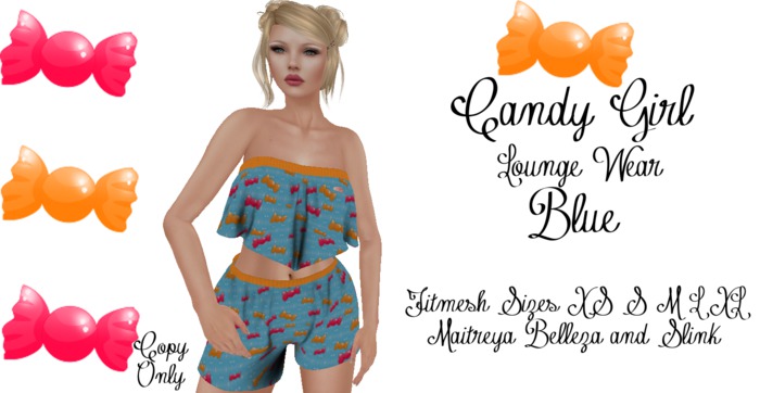 Candy Girl Blue
