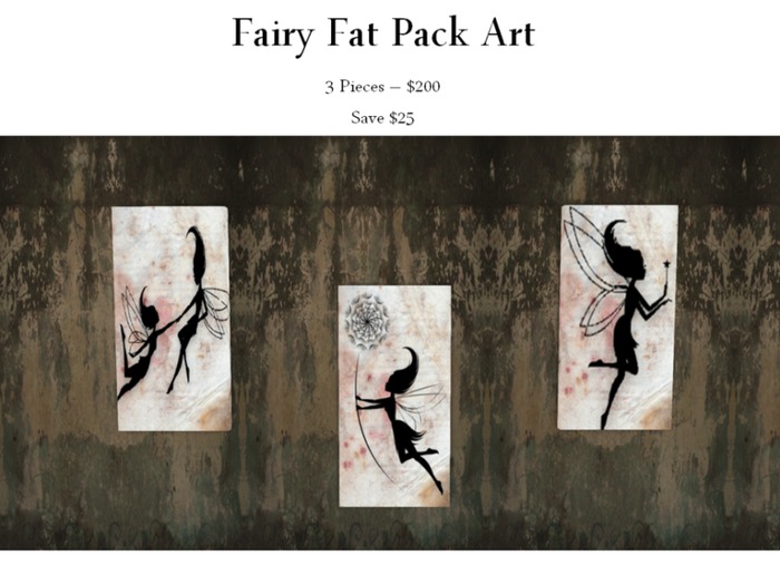 Fairy Fat Pack Art