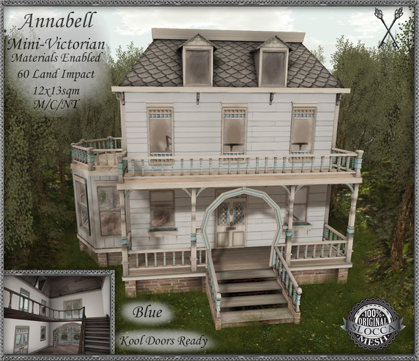~*S.E.*~ Annabell - Mini-Victorian (Blue) 