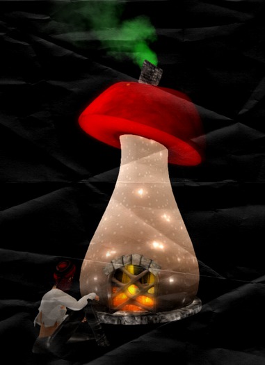 Shroomy Fireplace