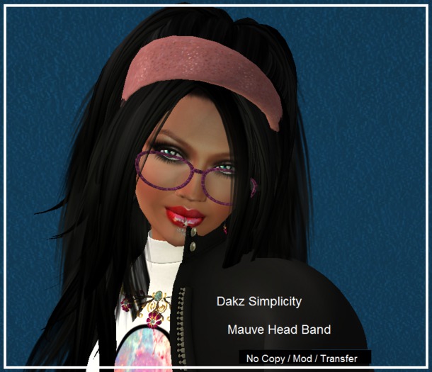 Dakz Simplicity - Mauve Headband