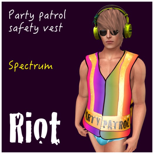 Riot - Party patrol vest - Spectrum