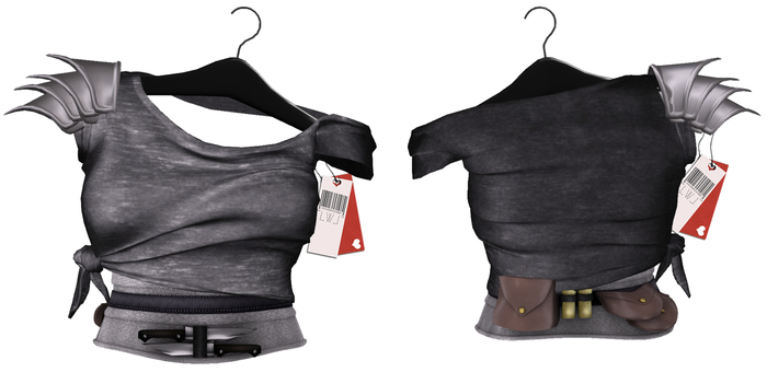 [LWL] Tribute Tee with Wrap (grey)