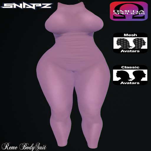 Snapz-Reme BodySuit (Lavender)