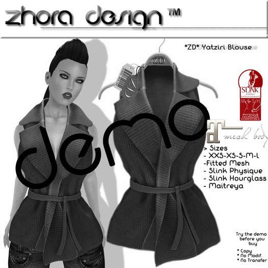 *ZD* Yatziri Blouse DEMO