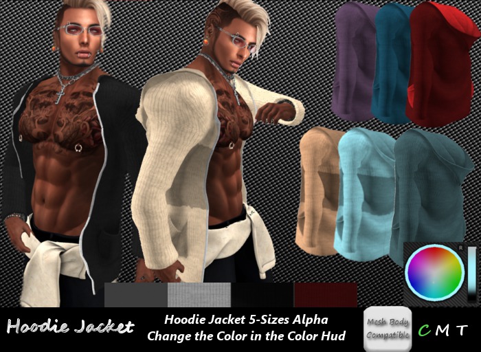 *CD* Hoodie Jacket Color Hud Demo