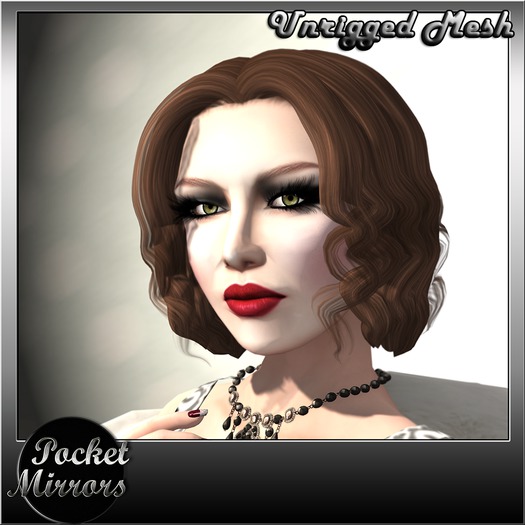 **Pocket Mirrors** Estelle Wavy BLACK Pack