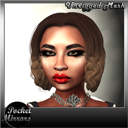 **Pocket Mirrors** Estelle Wavy WannabeRed Pack (Roots)