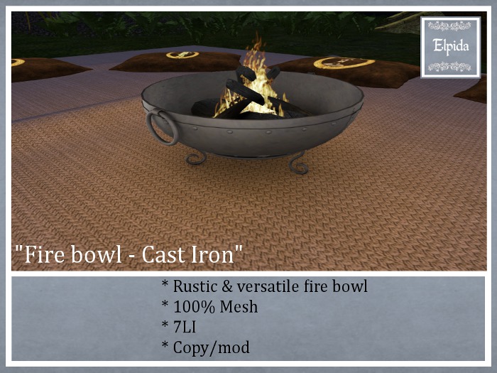 [ELPI] Fire Bowl - 7 LI - Boxed