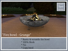 [ELPI] Fire Bowl - 7 LI - Grungy - Boxed