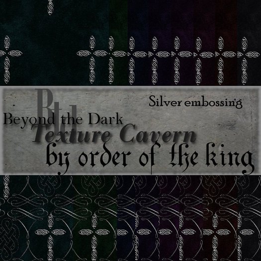 BtD {Textures}The king's final word {Silver embossing} {boxed}