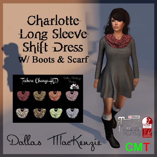 .::DM::. Charlotte Shift Dress  - Demo