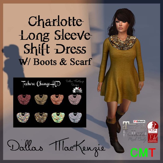 .::DM::. Charlotte Shift Dress  - Demo