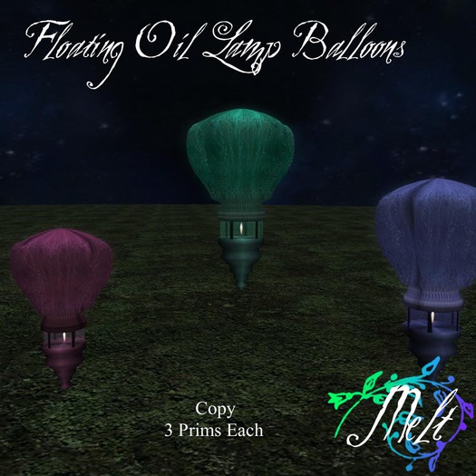 {Melt} Floating Oil Lamp Balloons