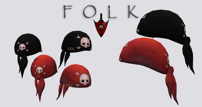 Pirate Bandana FOLK