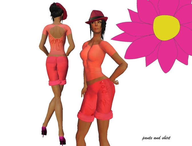 pink outfit