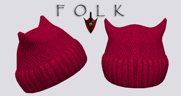 Devil Hat Pink FOLK