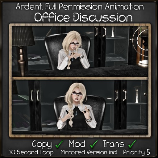 Ardent. Office Discussion Animation