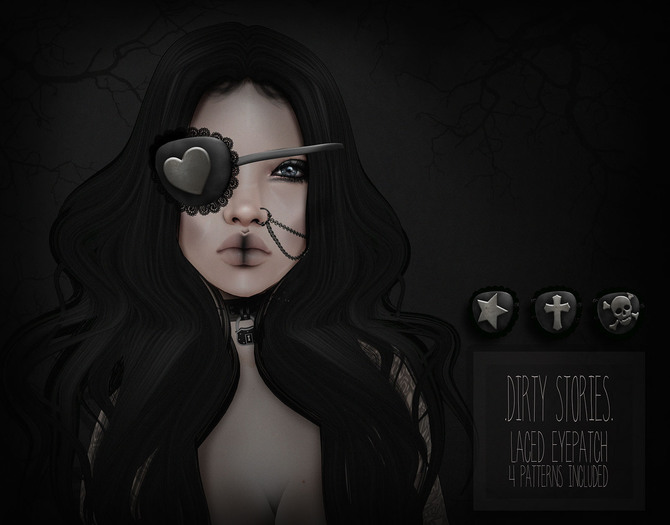 .DirtyStories. Laced Eyepatch