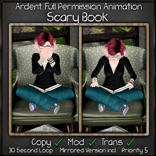 Ardent. Reading a Book