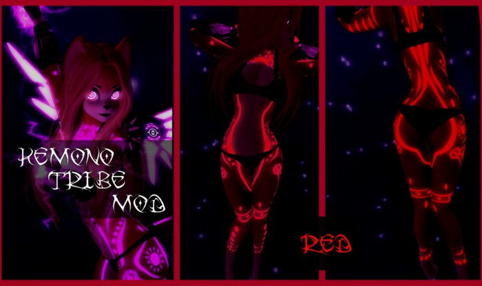 KEMONO NEON MOD [RED]