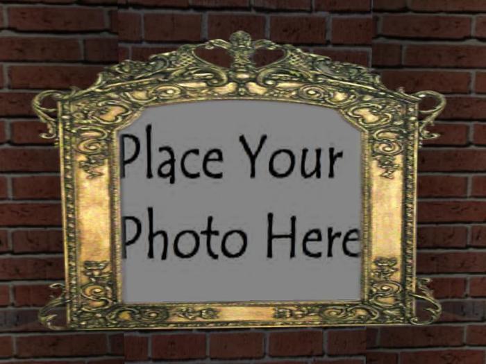 Antique Golden Carved Frame