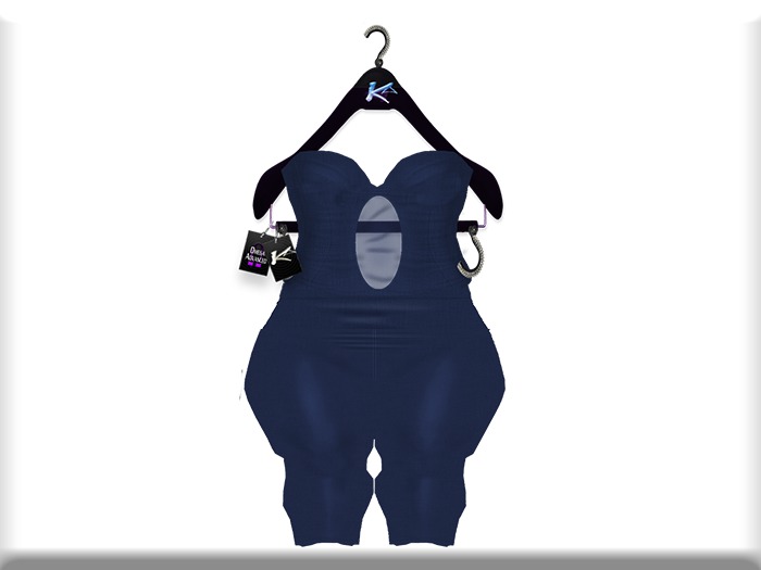 [K] Deception Jumpsuit (Navy)
