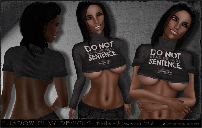 Turtleneck-Sweater & Shirt V2.6 "Little Rebel"
