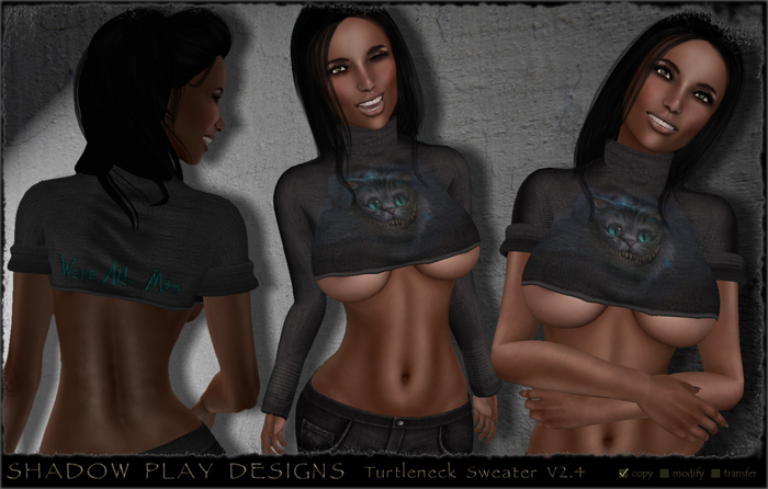 Turtleneck-Sweater & Shirt V2.4 "We're All Mad"