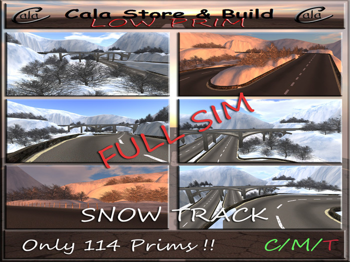 Cala - snow track