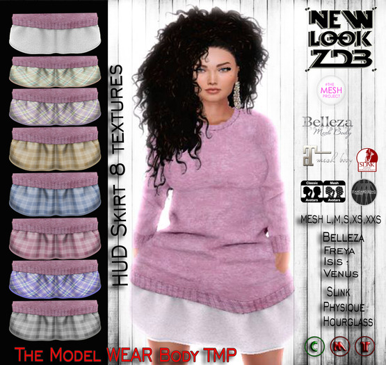 Double Shirt [ZDB] Roberta Pink