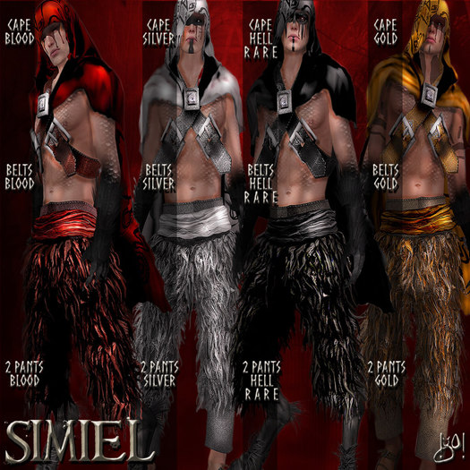 !gO! Simiel belts - silver