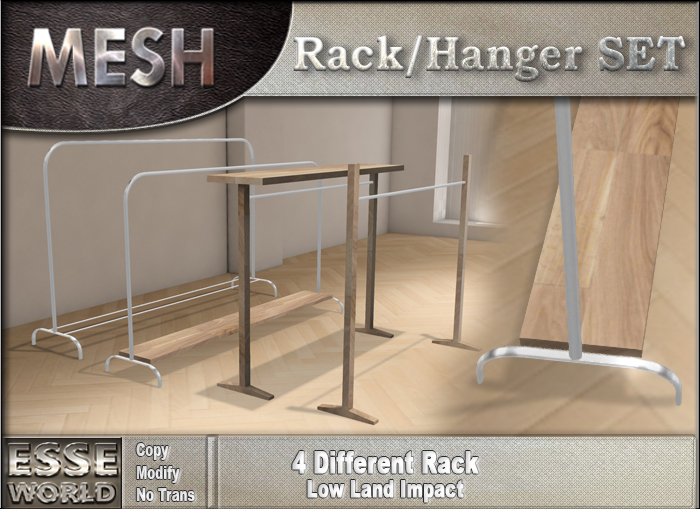 ! ESSE world : RACK / Hanger SET