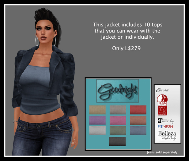 Goodnight Denise Jacket-Pack 1