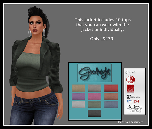 Goodnight Denise Jacket-Pack 1