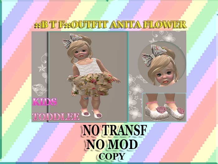 ::B T F::OUTFIT ANITA FLOWER