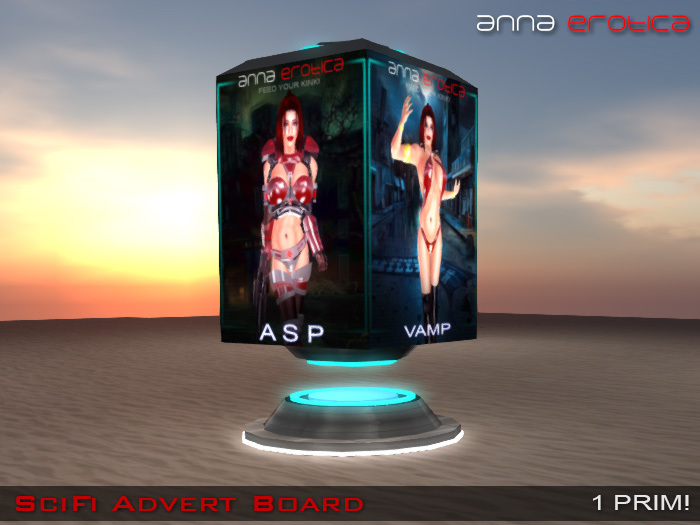 Anna Erotica - SciFi Advert Board (box)