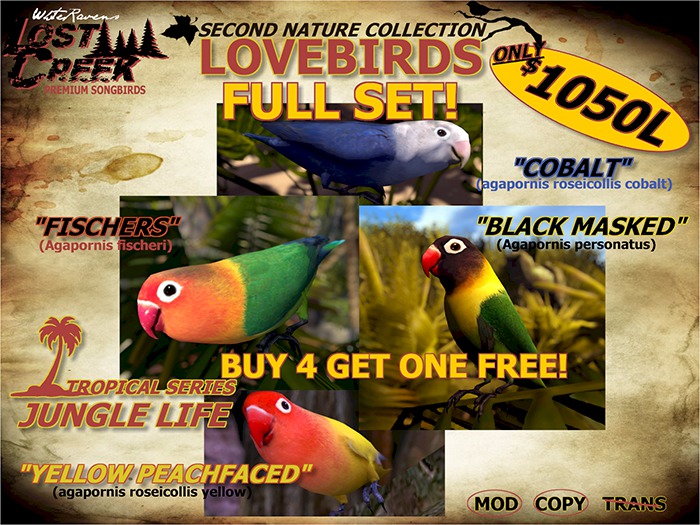 Lost Creek LoveBirds Full Set